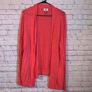 Old Navy-Tall Cardigan-XXL Tall-Coral